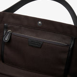 Idaho dark grey canvas bag
