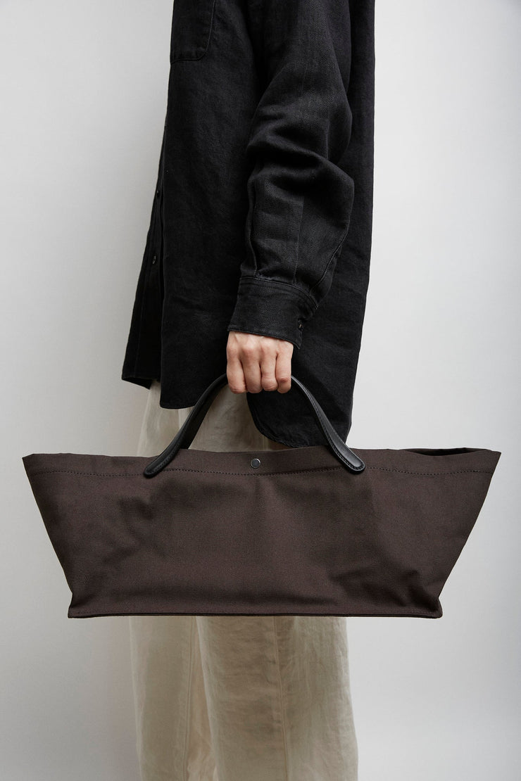 Idaho dark grey canvas bag