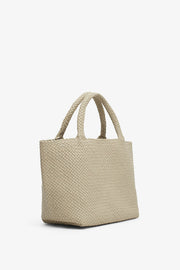 Ruth woven soft leather tote bag