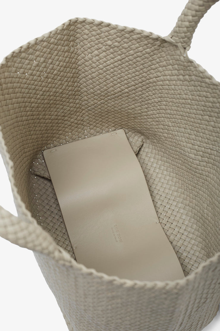 Ruth woven soft leather tote bag