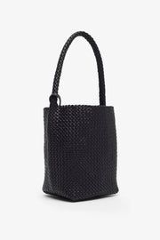 Small woven N/S tote bag