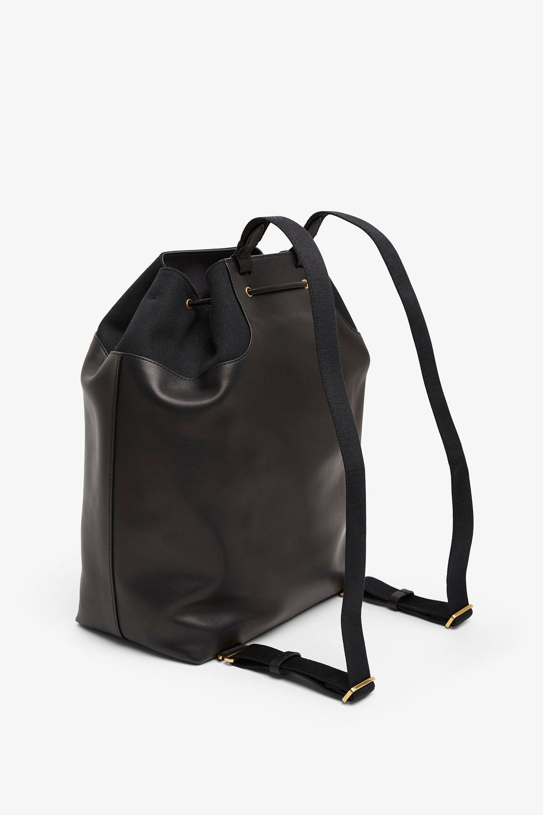 上質カジュアル ★ THE ROW Spring black leather backpack Spring Backpack 11 Black in Leather – The Row