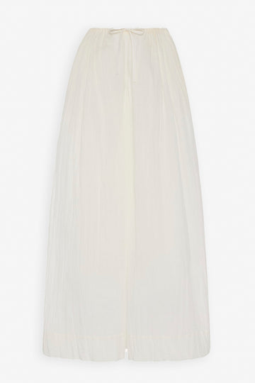 Hypnosta cotton poplin wide leg pants