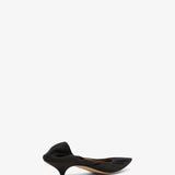Liisa black kitten pumps
