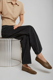 Stella taupe slippers