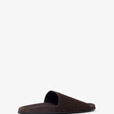 Hugh dark brown slides