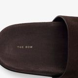 Hugh dark brown slides