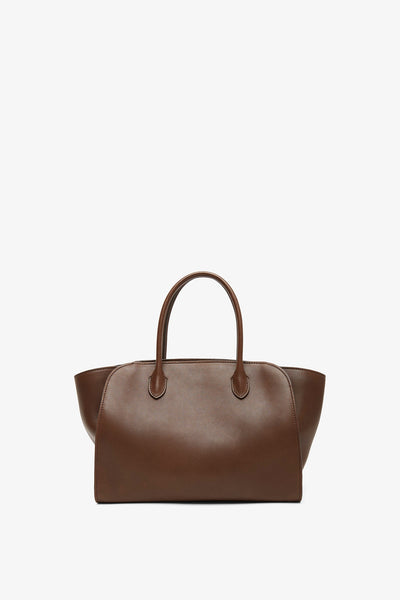 Marlo 12 dark brown tote bag