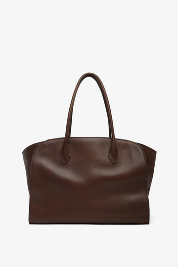 Marlo 14 dark brown tote bag
