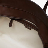 Marlo 14 dark brown tote bag