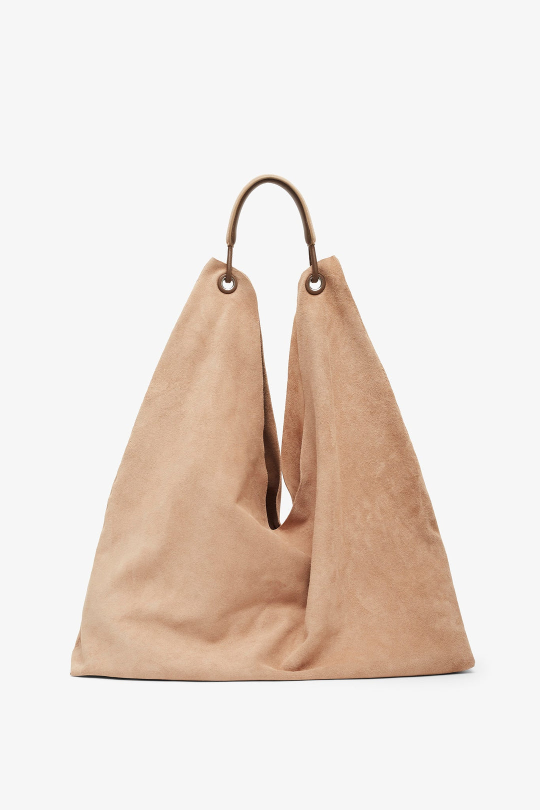 THE ROW (ザ・ロウ) Small Bindle スエードバッグ Brown Small Bindle スエードバッグ ブラウン – The Row