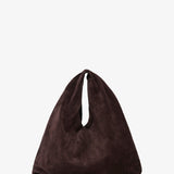 Bindle small brown suede bag