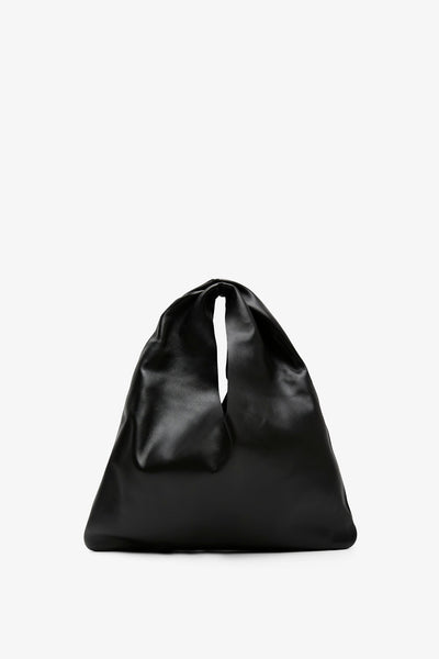 The Row | Bindle small black leather bag | Savannahs