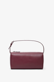90'S burgundy leather bag