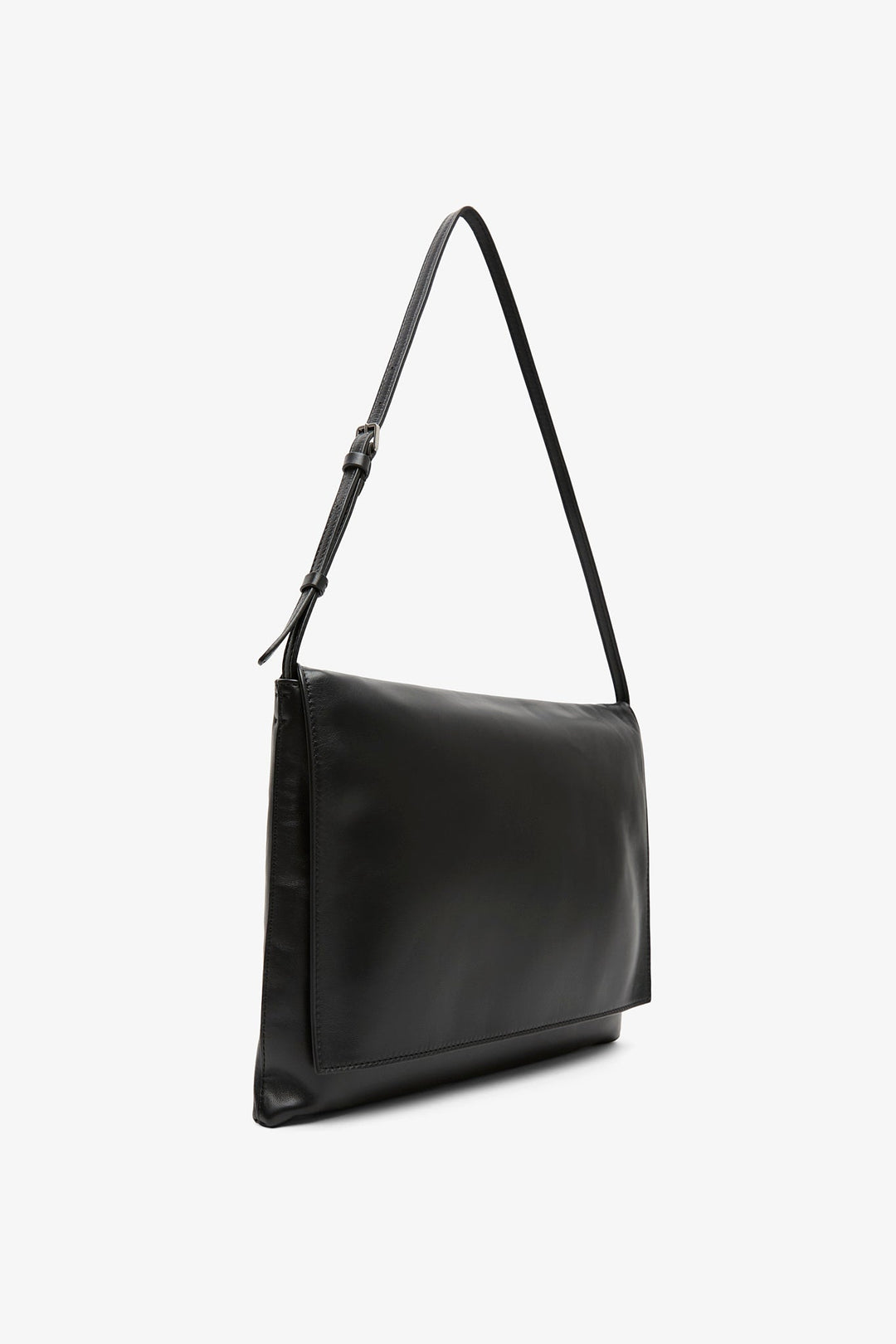 TODAOFUL Ecoleather Shoulder Bag （black） Personsoul Techwear Metal Leather Shoulder Bag - personsoul