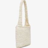 Didion ivory shoulder bag