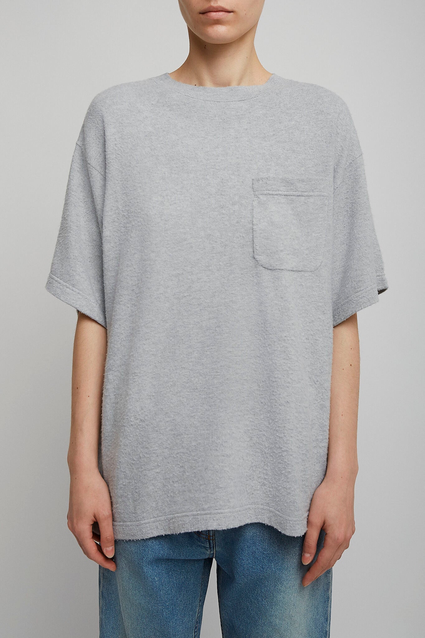Kaddy grey melange top