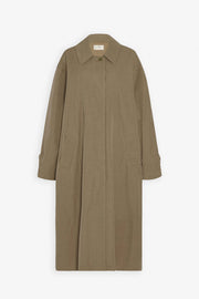 コート [THE ROW] ROCCO COAT THE ROW Rocco Cotton-Cashmere Long Trench Coat - Bergdorf