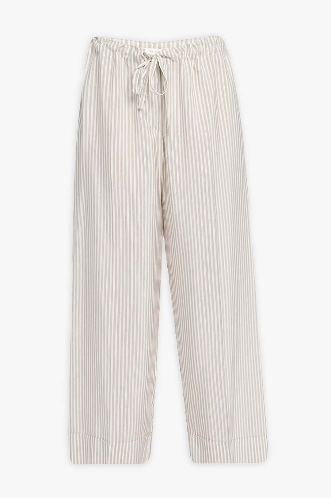 パンツ THE ROW PANTALONI YAYAH IN SETA CON MOTIVO A RIGHE The Row | Yayah white grey silk pants | Savannahs