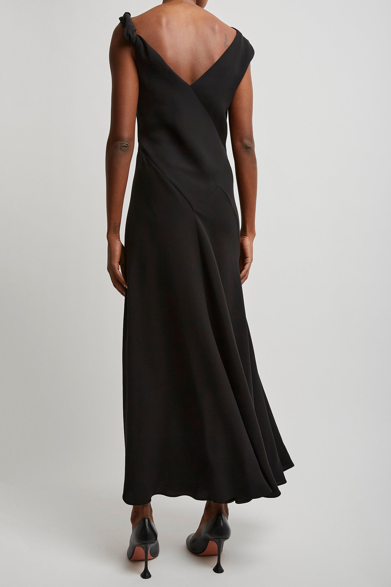 The Row | Violetta Black Silk Dress US 4 The Row | Violetta Black Silk Dress US 4