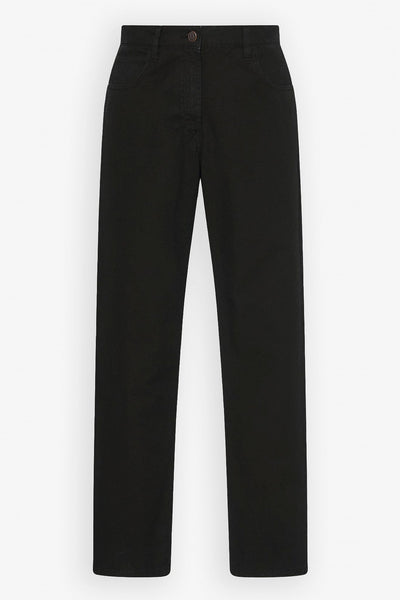 Landais black denim jeans
