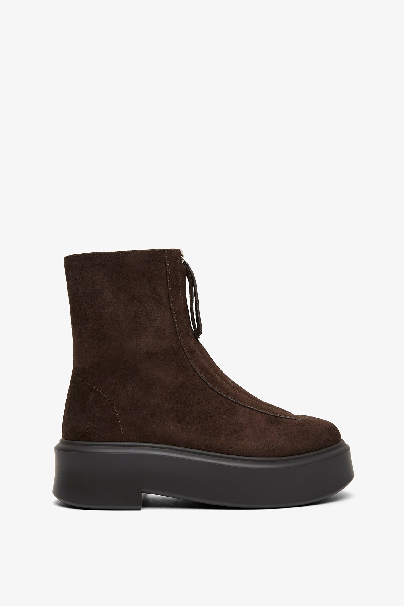 Zipped Boot 1 suede ankle boots