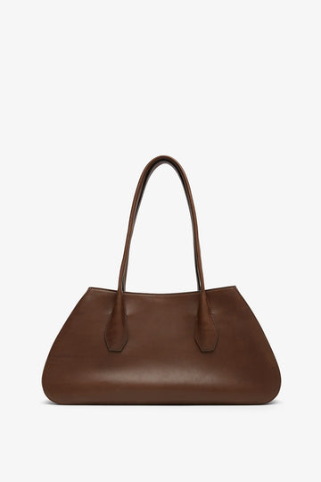 Alger brown leather shoulder bag
