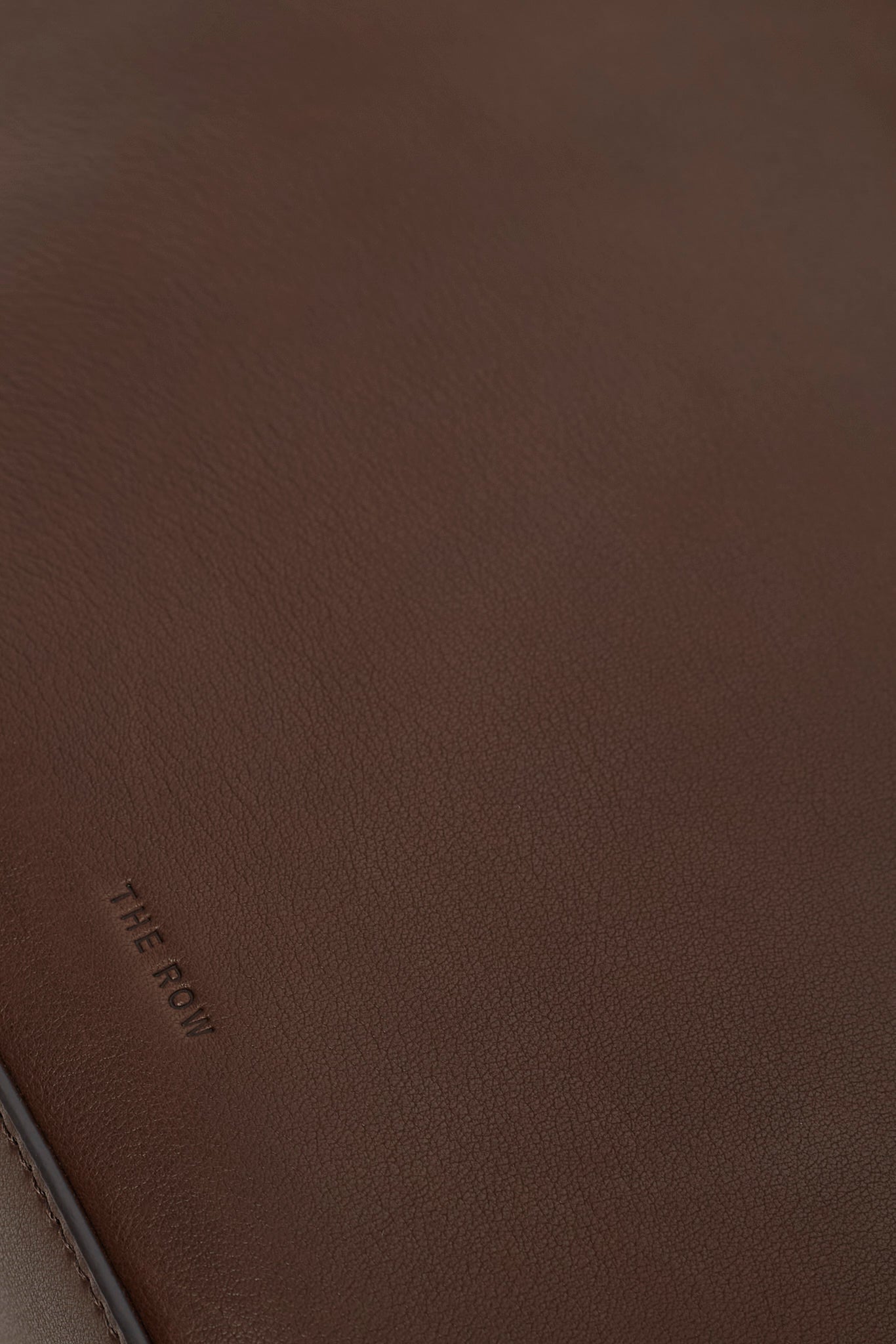 Alger brown leather tote bag