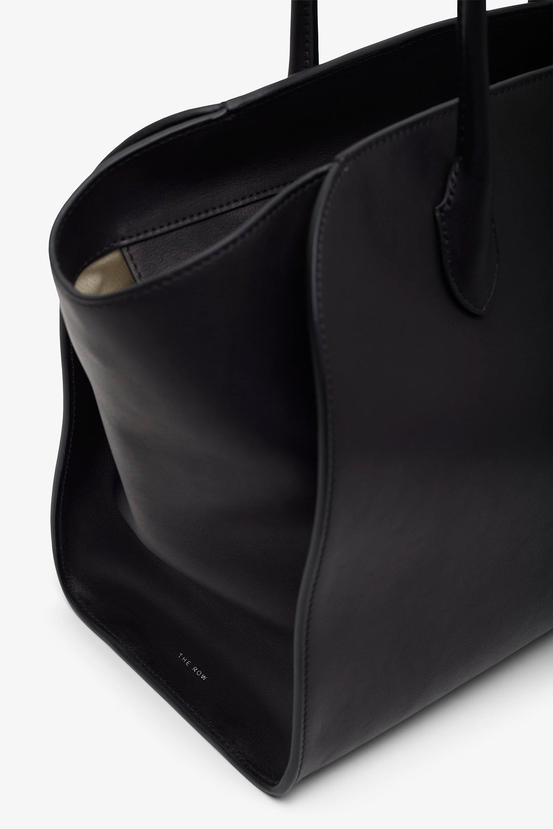 The Row | Marlo 14 black leather bag | Savannahs