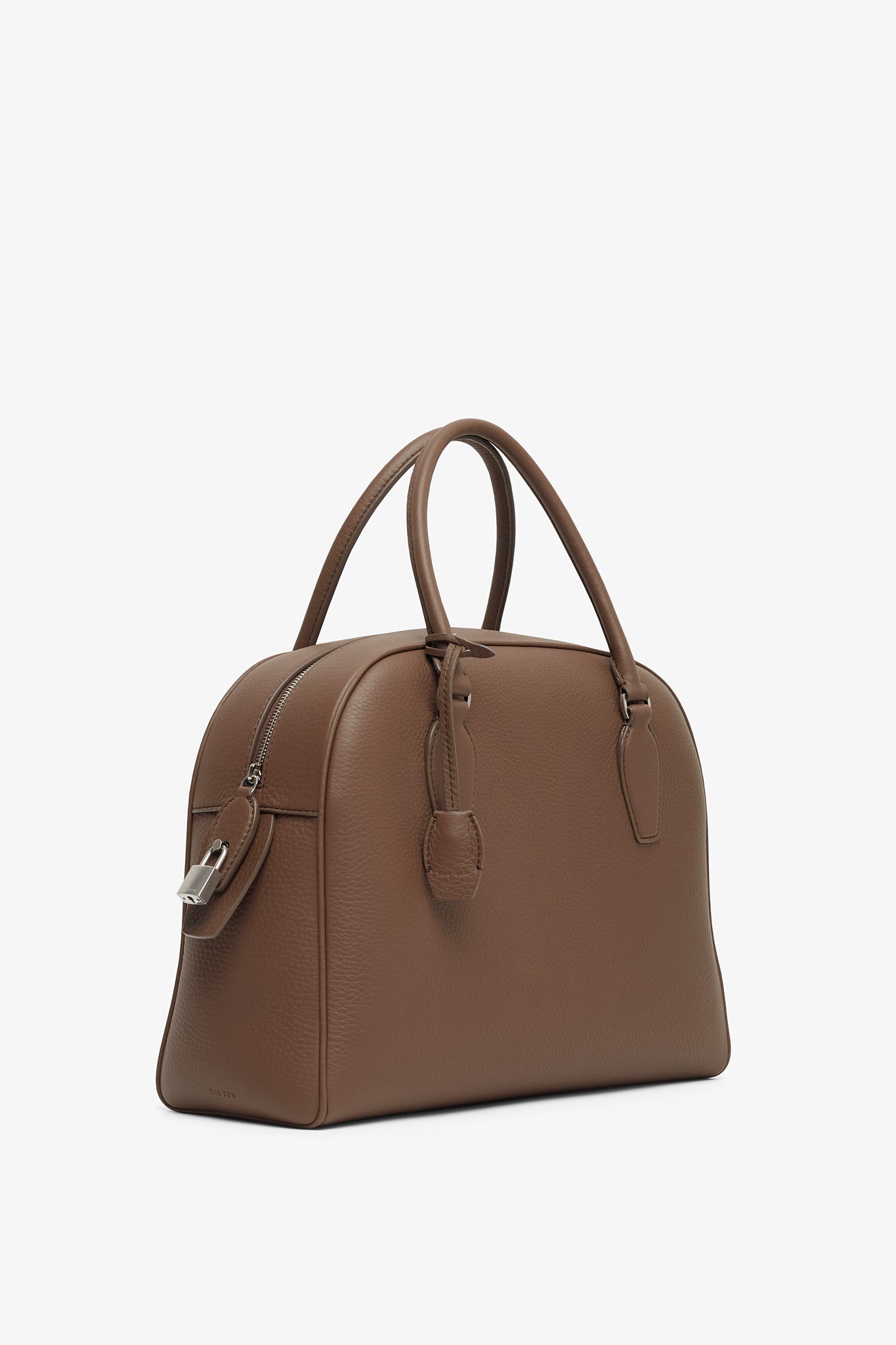 India 12.00 dark olive leather bag