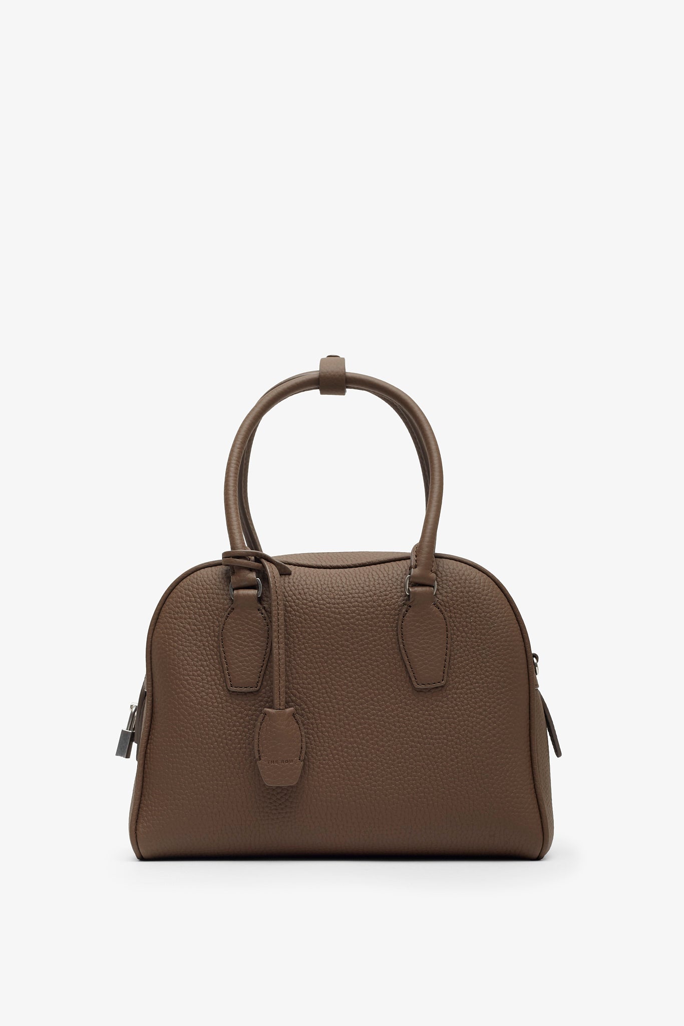 India 10.00 dark olive leather bag