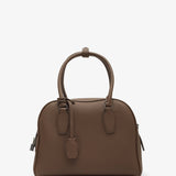 India 10.00 dark olive leather bag