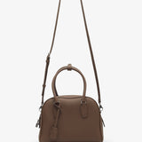 India 10.00 dark olive leather bag