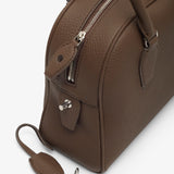 India 10.00 dark olive leather bag