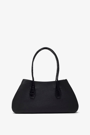 Alger contrast leather shoulder bag