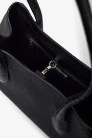 Alger contrast leather shoulder bag