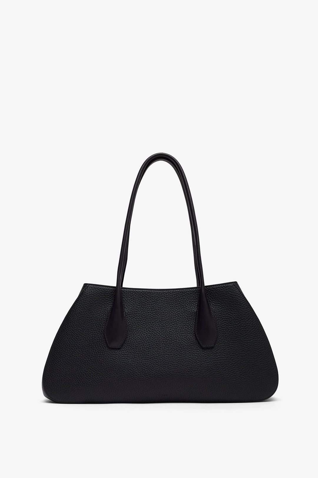 The Row | Alger black leather shoulder bag | Savannahs