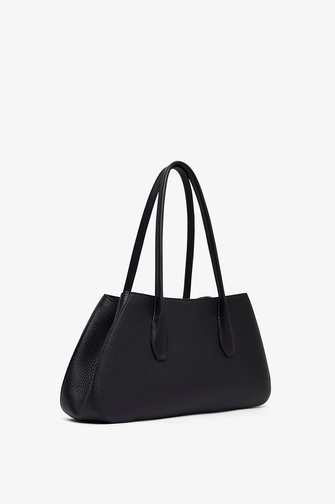 Alger black leather shoulder bag