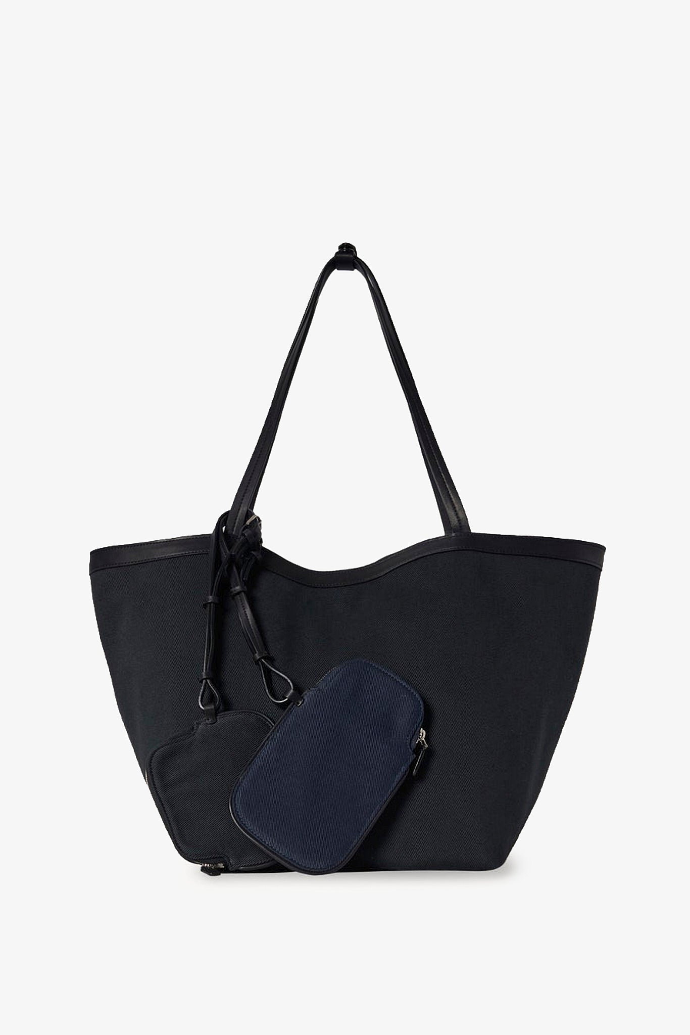 The Row | Park tote three black canvas bag | Savannahs