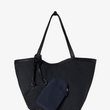 Park tote three black canvas bag