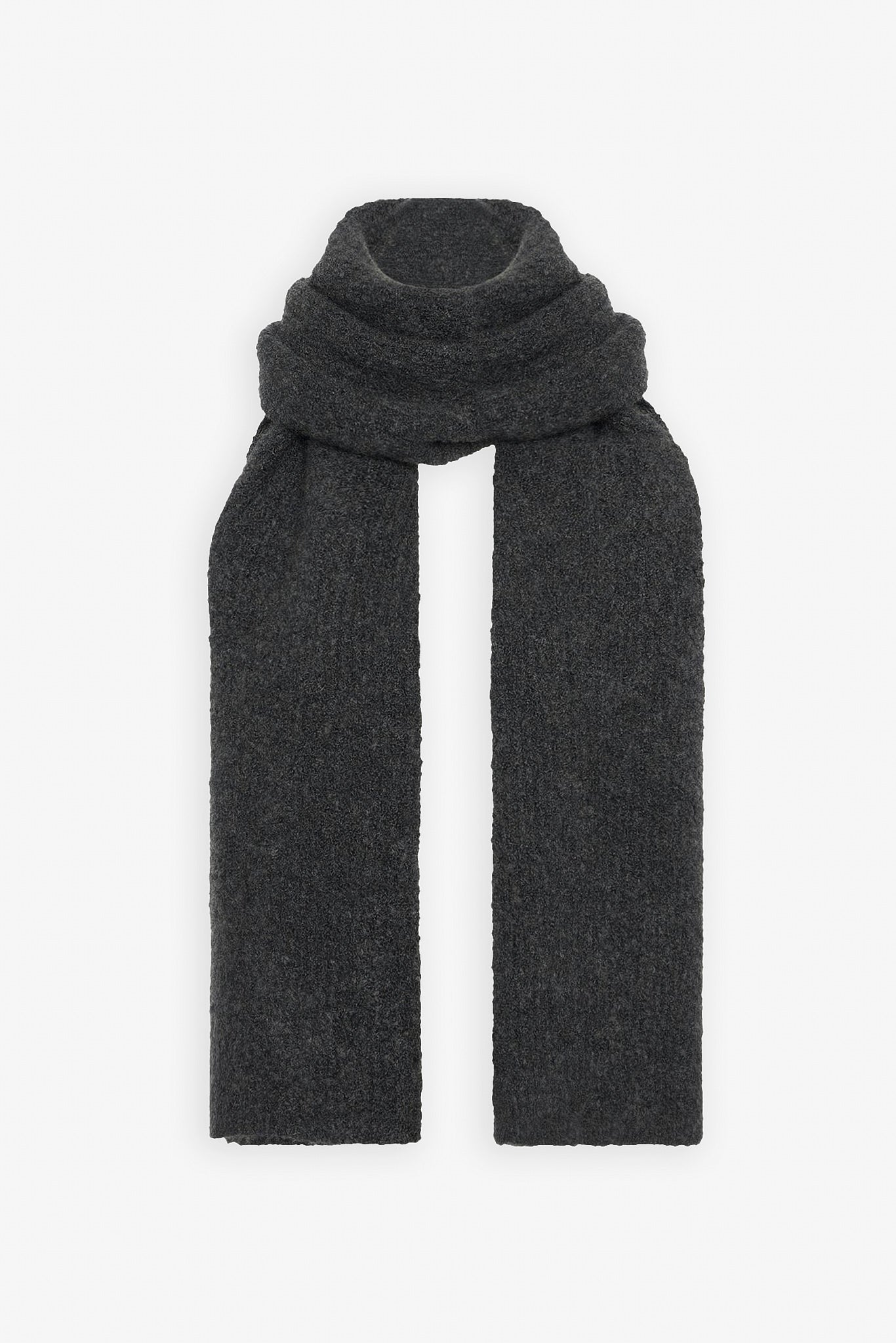 Luthgard faded black cashmere scarf