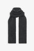 Luthgard faded black cashmere scarf