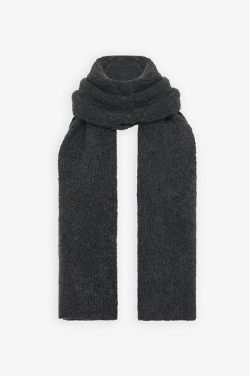Luthgard faded black cashmere scarf