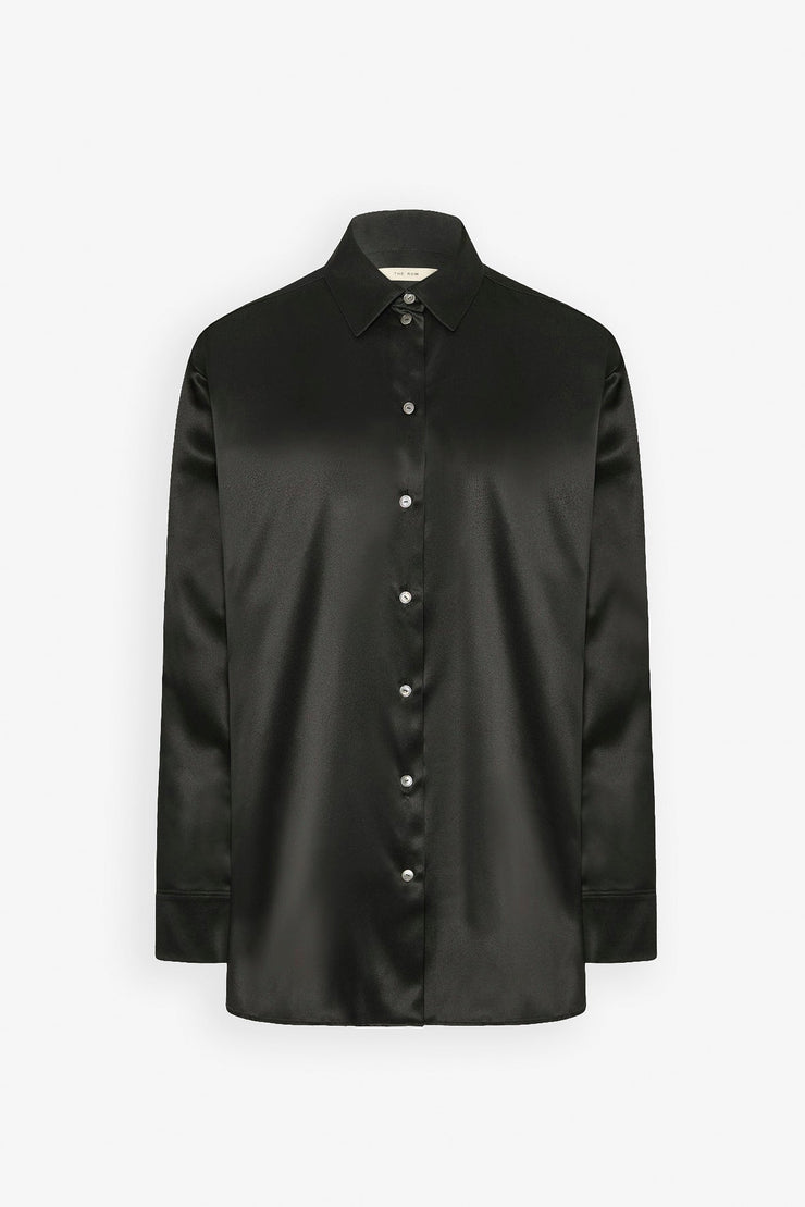 Sisilia light silk satin shirt