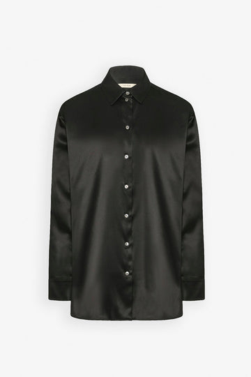Sisilia light silk satin shirt