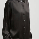 Sisilia light silk satin shirt