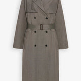 Rhydian wool gabardine coat