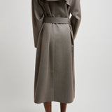 Rhydian wool gabardine coat