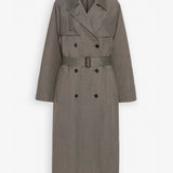 Rhydian wool gabardine coat