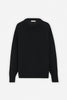 Ophelia black wool cashmere sweater
